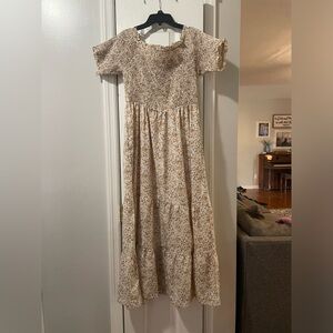Floral maxi dress